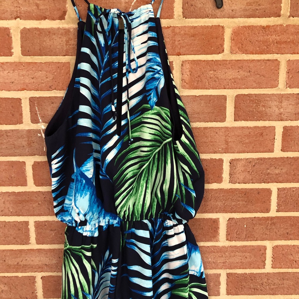 Tropical print romper - Picture 2 of 3